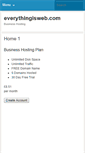 Mobile Screenshot of everythingisweb.com